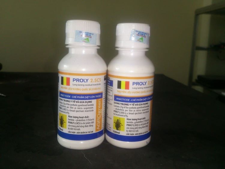 thuốc diệt ruồi proly 2.5 cs​